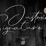 Justmine Signature Font