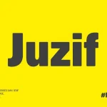 Juzif Black Font