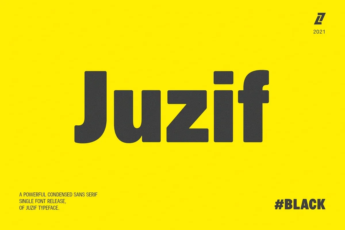 Juzif Black Font