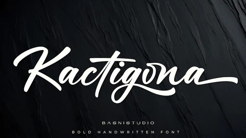 Kactigona Font › Fontesk