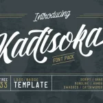 Kadisoka Script Font