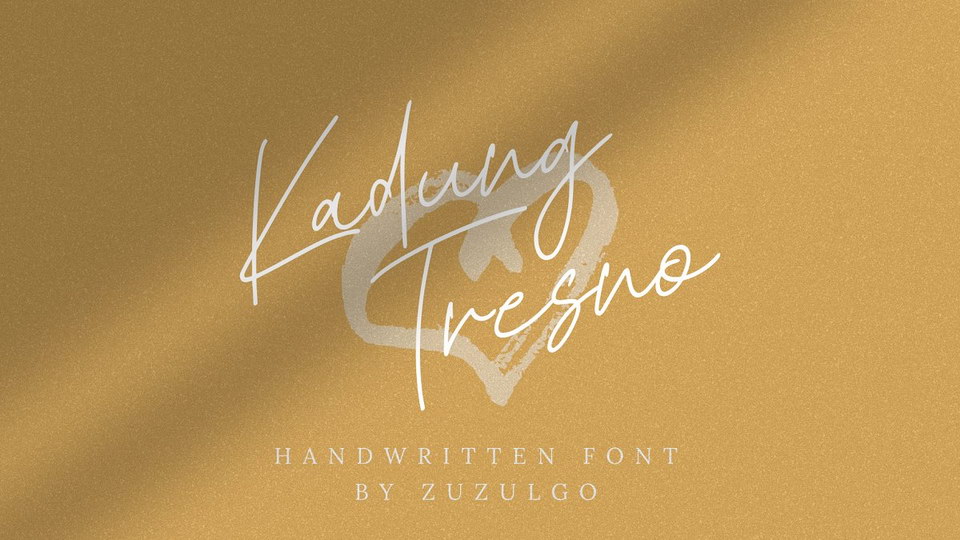 Kadung Tresno Font › Fontesk