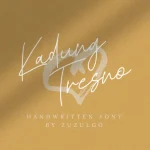 Kadung Tresno Handwritten Font