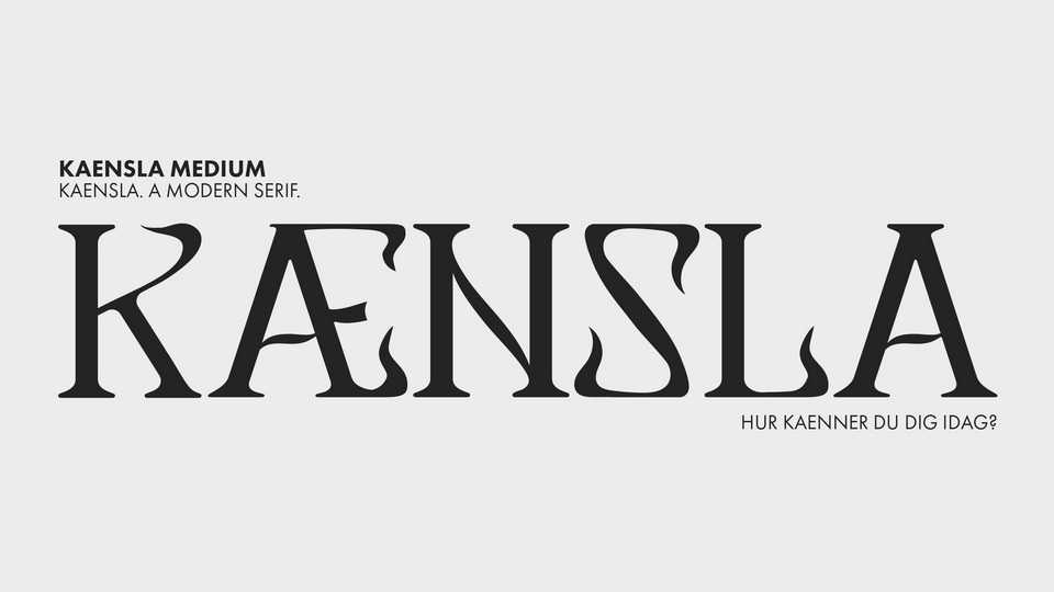 Kaensla Font › Fontesk