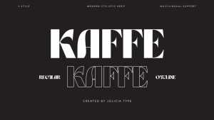 Kaffe Font › Fontesk