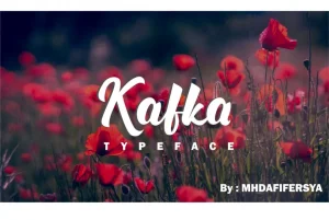 Kafka Script Font