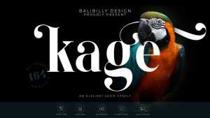 Kage Font › Fontesk