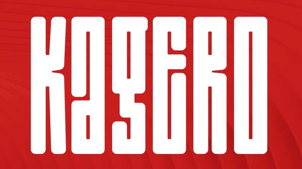 Kagero Rounded Font › Fontesk