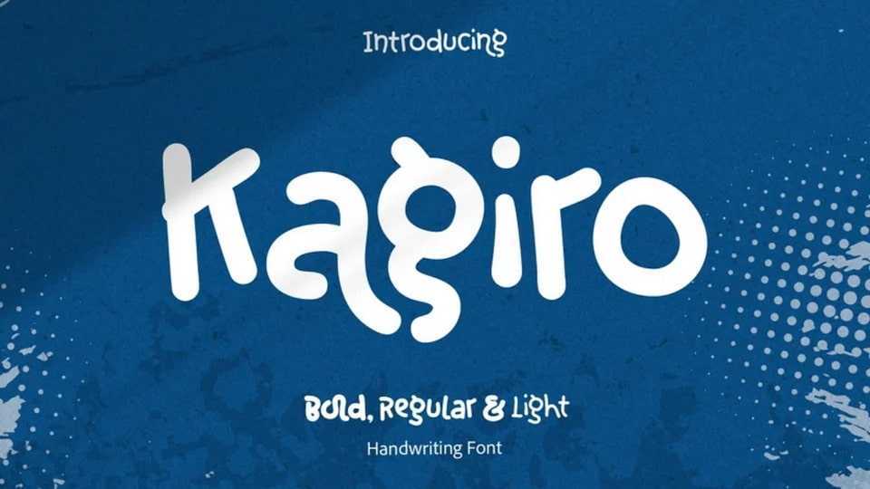 Kagiro Font › Fontesk