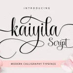 Kaiyila Script Font