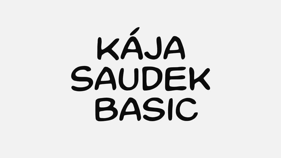Kája Saudek Basic Font › Fontesk