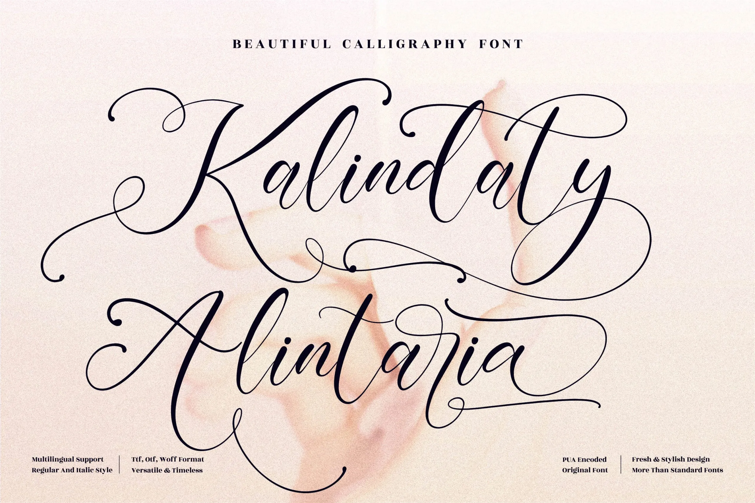 Kalindaty Alintaria Font