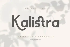 Kalistra Sans Serif Font