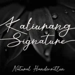 Kaliurang Signature Font