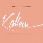 Kallem Script Font