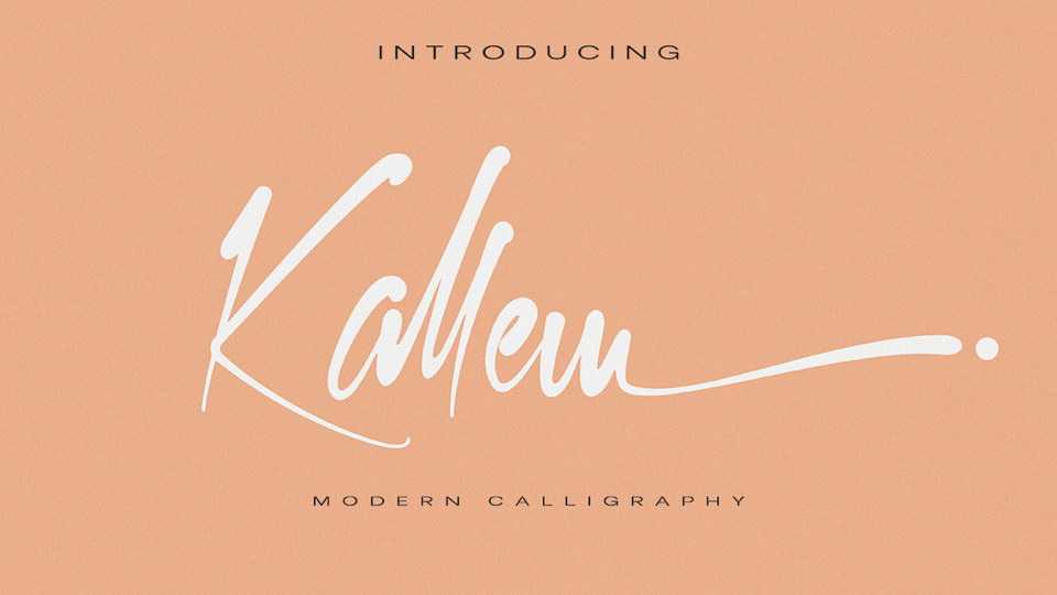 Kallem Script Font › Fontesk