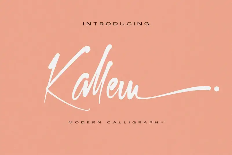Kallem Script Font