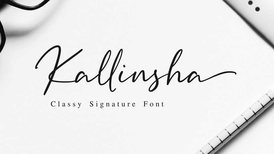 Kallinsha Font › Fontesk