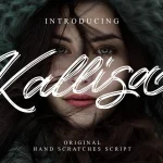 Kallisa Script Font