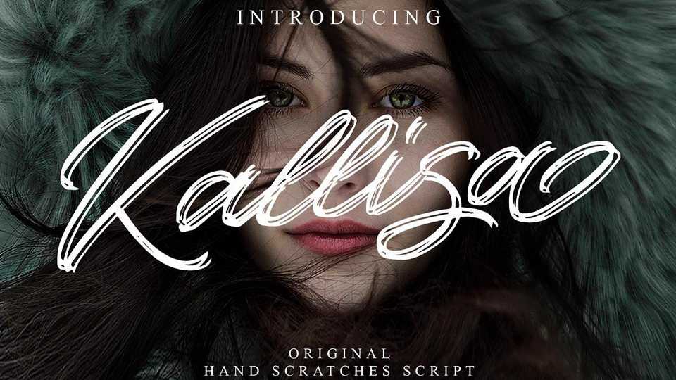 Kallisa Script Font › Fontesk