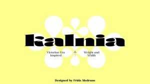 Kalnia Font Family › Fontesk