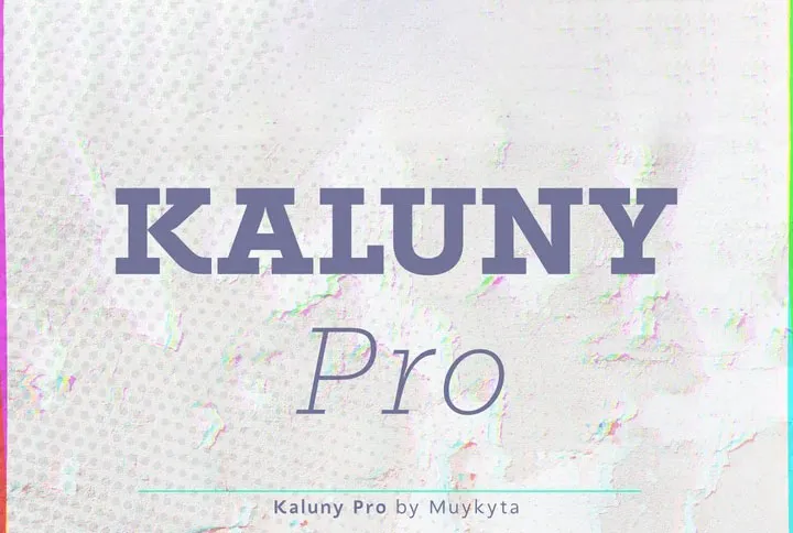 Kaluny Pro Font Family