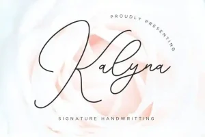 Kalyna Handwritten Font