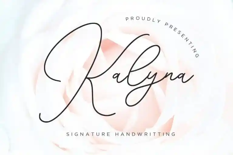 Kalyna Handwritten Font