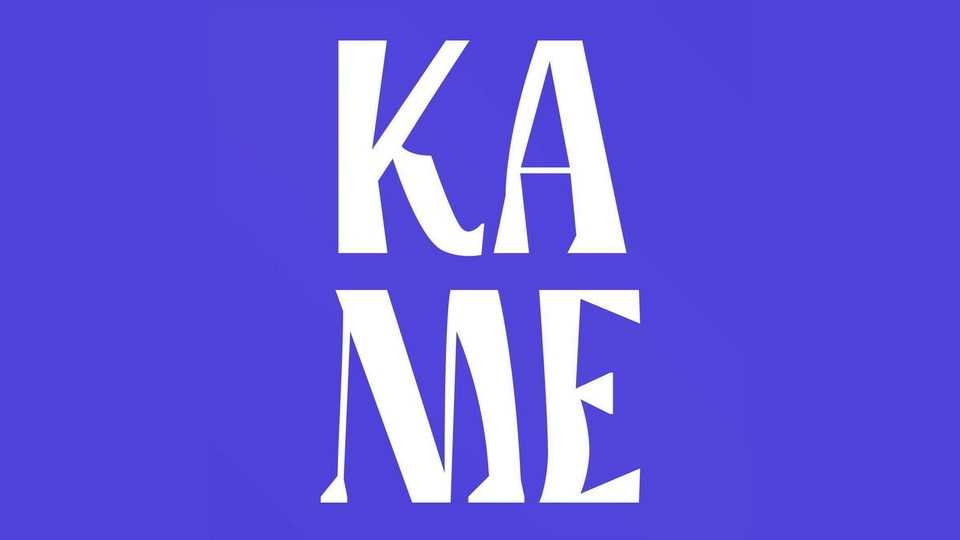 Kame Font › Fontesk