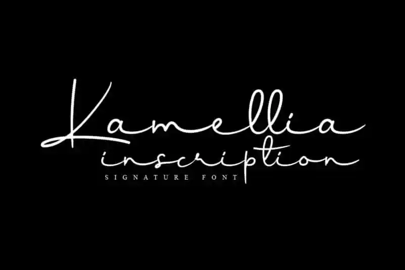 Kamellia Handwritten Font