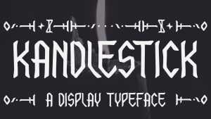 Kandlestick Font › Fontesk