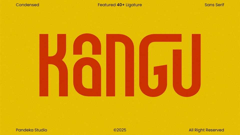 Kangu Font › Fontesk