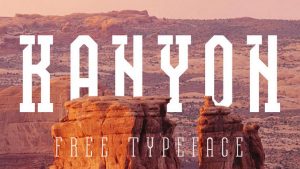 Kanyon Typeface › Fontesk
