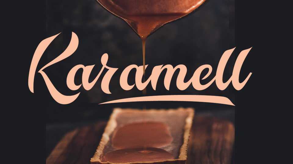 Karamell Script Font › Fontesk