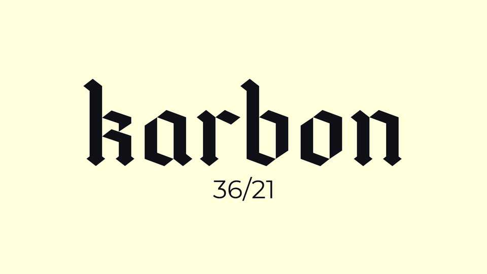Karbon Font › Fontesk