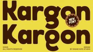 Kargon Font › Fontesk
