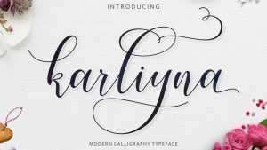 Karliyna Script Font › Fontesk