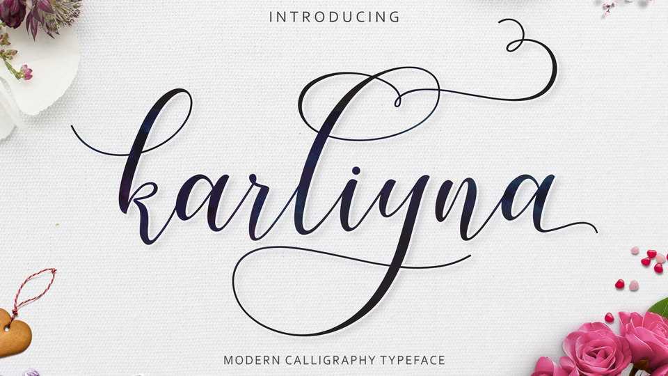 Karliyna Script Font › Fontesk