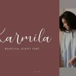 Karmila Calligraphy Font