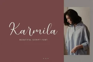 Karmila Calligraphy Font