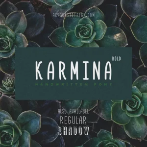 Karmina Handwritten Font