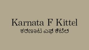 Karnata F Kittel Font › Fontesk