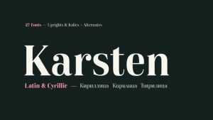 Karsten Font › Fontesk