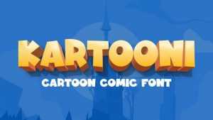 Kartooni Font › Fontesk