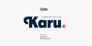 Karu Font Family