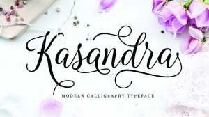 Kasandra Script Font › Fontesk