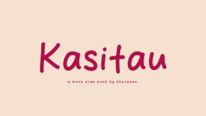 Kasitau Font › Fontesk
