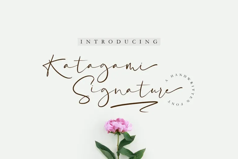 Katagami Font