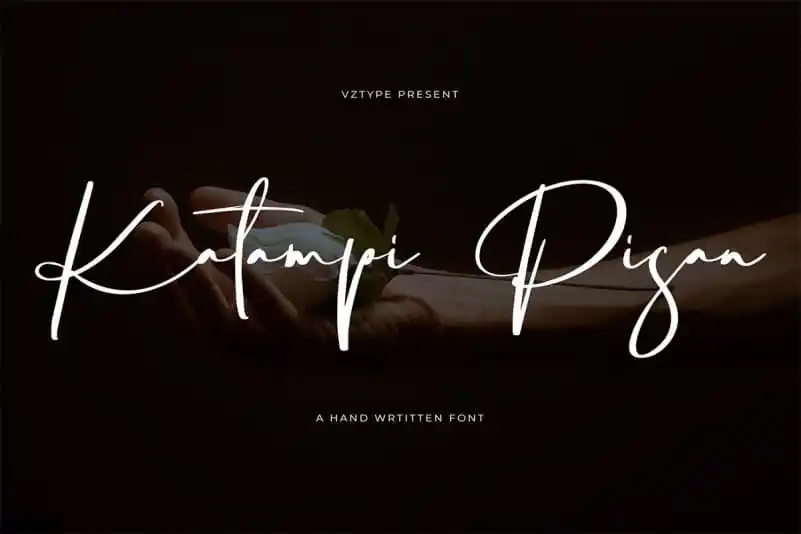 Katampi pisan Handwritten Font