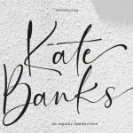 Kate Banks Calligraphy Font